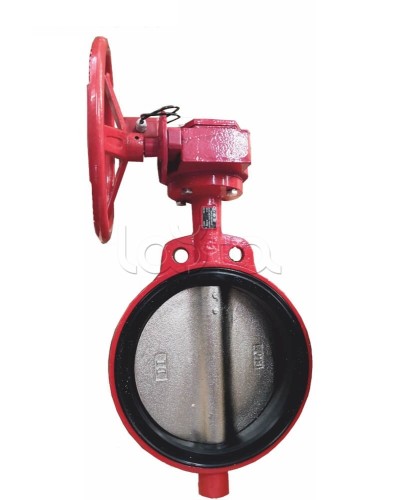 Затвордисковый с ручным приводом с контролем положения УКПЗА Спецавтоматика 3т 250/1,6(Р)-Ф.У3.1-АМК-250v3 в Первоуральске Затворы дисковые Pintop.ru