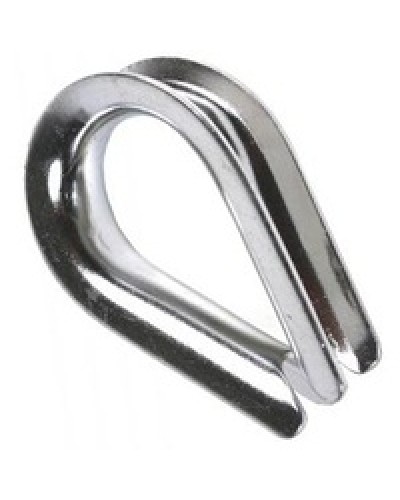 Коуш стальной оцинкованный под трос D2-D3 DKC CM621003 в Первоуральске Трос и аксессуары Pintop.ru