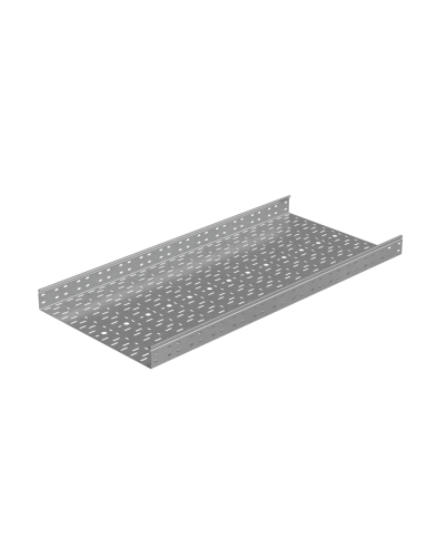 Лоток перфорированный 80х600х1,5 L2000 мм Стандарт ПЛЮС INOX304 КМ-Профиль (LPEplus80-600-1.5-2000 INOX304) в Первоуральске Кабельные лотки Pintop.ru