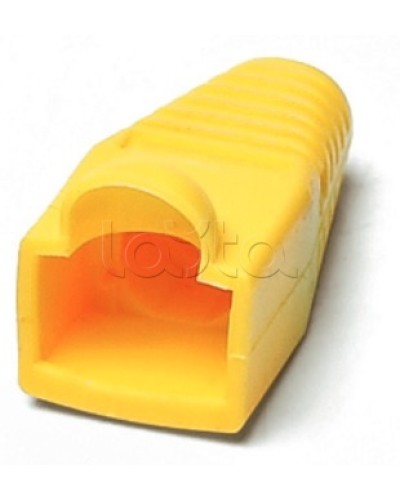 Колпачок изолирующий для разъемов RJ-45 желтый (10шт.) Hyperline BOOT-YL-10 в Первоуральске Коннекторы Pintop.ru