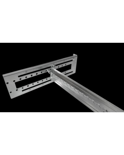 Панель 19 с DIN-рейкой регулируемая по глубине для установки коммутаторов ЦМО (STK-RACKMNT-704KA) в Первоуральске Аксессуары для стоек и шкафов Pintop.ru