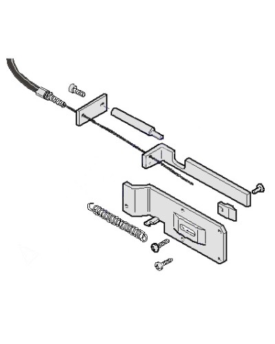 Механизм разблокировки G12000 Came 119RIG103 в Первоуральске Запчасти для шлагбаумов и автоматики Pintop.ru