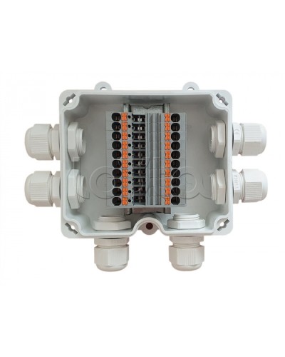 Клеммная коробка Магнито-контакт КСП-10 АЯКС IP66 PUSH-IN в Первоуральске Распределительные коробки Pintop.ru