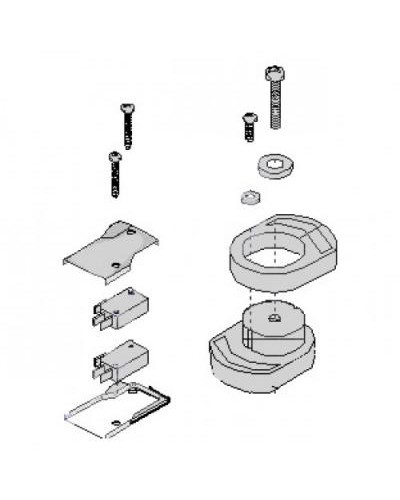 Механизм разблокировки FAST Came 119RID234 в Первоуральске Запчасти для шлагбаумов и автоматики Pintop.ru