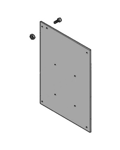 Пластина крепления блока управления BY-3500T Came 119RIY064 в Первоуральске Запчасти для шлагбаумов и автоматики Pintop.ru