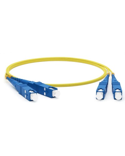 Патч-корд оптический соединительный (SM), 9/125 (OS2), SC/UPC-SC/UPC, (Duplex), LSZH, 1м 50-2011 в Первоуральске Патч-корды оптические Pintop.ru