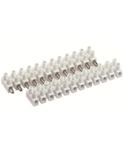 Клемник+разъем Полипропилен,12р,85°С,450V,57A, 10мм.кв. DKC 43412PLSP в Первоуральске Держатели, клипсы, скобы Pintop.ru