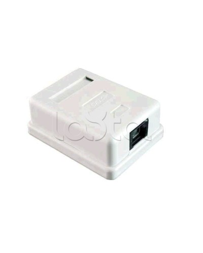 Розетка компьютерная 1xRJ-45 CAT5e экран (10шт/уп) REXANT 03-0122 в Первоуральске Коннекторы Pintop.ru