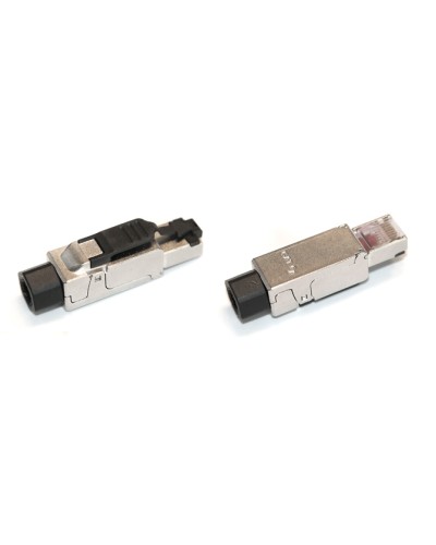 Разъем полевой оконцовки RJ-45 (8P8C) Hyperline PLUD-8P8C-S-C6A-SH в Первоуральске Коннекторы и разъемы Pintop.ru