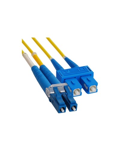 Патч-корд оптический переходной (SM), 9/125 (OS2), LC/UPC-SC/UPC, (Duplex), LSZH, 3м REXANT 50-2411 в Первоуральске Патч-корды оптические Pintop.ru