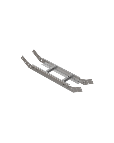 Вертикальный шарнирный угол 80х500х2,0 мм HD85 N КМ-профиль (LSHL80-500-2.0 HD85 N) в Первоуральске Аксессуары для лотков Pintop.ru