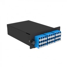 Кассета кроссовая черный Cabeus (FO-9-3x12MPO(m)/А-36xLC/U-A-BK)