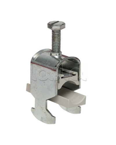 Зажим кабельный для С-профиля диаметр кабеля 42-50 мм EKF (zkcp-42-50) в Первоуральске Аксессуары для кабель-канала Pintop.ru