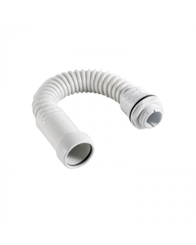 CXS32 Гибкий поворот «труба-коробка» D32мм (1уп = 20шт) Экопласт (43332-20) в Первоуральске Повороты, муфты, тройники Pintop.ru