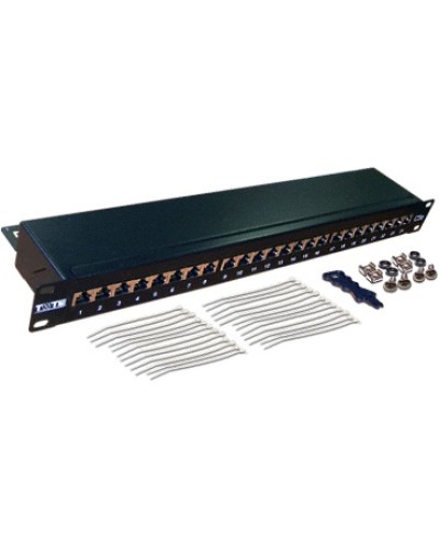Патч-панель 1U, 24 порта, STP TWT TWT-PP24STP в Первоуральске Патч панель Pintop.ru