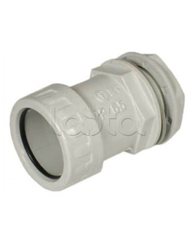 Муфта «труба-коробка» D25 мм Экопласт 42725 в Первоуральске Аксессуары для труб (ОКЛ) Экопласт Pintop.ru