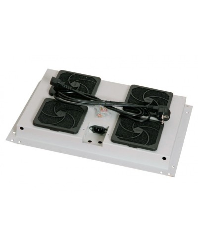 Панель вентиляционная с 4 вентиляторами Cabeus (TRAY-60) в Первоуральске Вентиляторные модули Pintop.ru