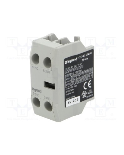 Блок вспомогательных контактов Legrand 416850 в Первоуральске Дополнительное оборудование для сетей Pintop.ru