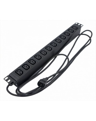 Блок розеток Hyperline SHE19-12IEC-2.5IEC в Первоуральске Блоки розеток Pintop.ru