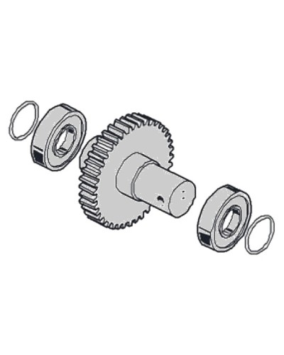 Вал выходной G4040 G4041 Came 119RIG181 в Первоуральске Запчасти для шлагбаумов и автоматики Pintop.ru