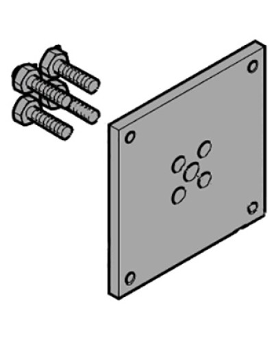 Фланец крепления стрелы шлагбаума 0,15*0,15 Came 119RIG169 в Первоуральске Запчасти для шлагбаумов и автоматики Pintop.ru