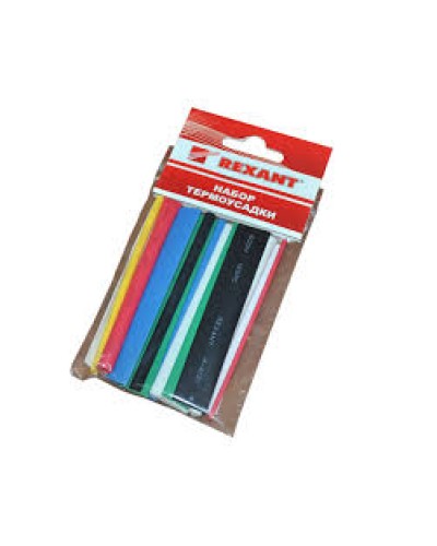 Набор термоусадочных трубок №3 (АССОРТИ) (10шт/уп) REXANT (29-0103) в Первоуральске Аксессуары для кабель-канала Pintop.ru