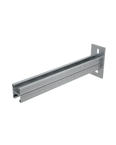 Страт-консоль двойная усиленная 41х21 L250 s:2,5 мм HD КМ-Профиль (2KSSU21-250 HD) в Первоуральске Аксессуары для лотков Pintop.ru