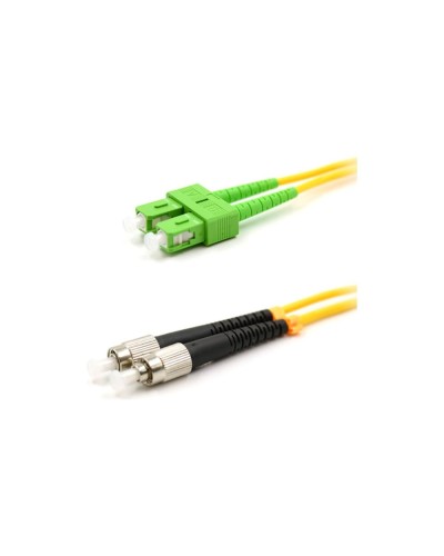 Патч-корд оптический переходной (SM), 9/125 (OS2), SC/APC-FC/UPC, (Duplex), PVC, 5м REXANT 50-2857-1 в Первоуральске Патч-корды оптические Pintop.ru