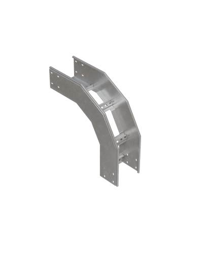 Угол лестничный вертикальный внешний 90 гр. 150х600х1,2 мм HD85 N КМ-профиль (LVL90-150-600-1.2 HD85 N) в Первоуральске Аксессуары для лотков Pintop.ru