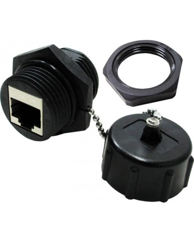 Индустриальный соединительный модуль, IP68, экранированный, категории 5e LANMASTER (LAN-KCP45S5E-WP) в Первоуральске Проходные адаптеры Pintop.ru