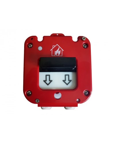 Извещатель пожарный ручной взрывозащищённый Магнито-контакт ИП535Ех СЕВЕР МКВМ М20КМ12 0Ex ia IIC T6 Ga ПАШК.425211.126 в Первоуральске Пожарные извещатели Pintop.ru