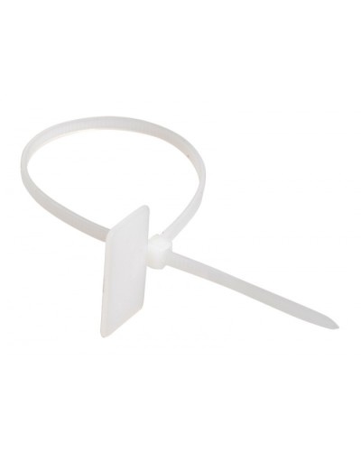 Хомут с площадкой ХП1 2,5х110 IEK UHH61-3-110-100 в Первоуральске Стяжки-хомуты Pintop.ru