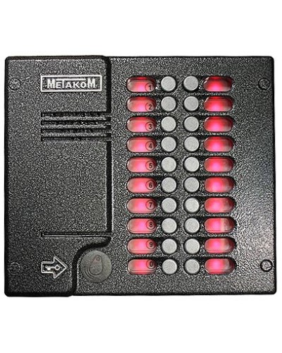 Блок вызова домофона Метаком MK20.2-RFEV в Первоуральске Вызывные видеопанели малоабонентные Pintop.ru