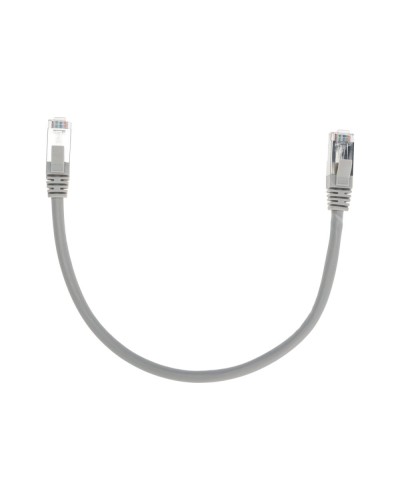 Патч-корд F/UTP, CAT 6, RJ45-RJ45, 26AWG, LSZH, серый, 0,3м REXANT 02-0210-03 в Первоуральске Патчкорды (медные) Pintop.ru