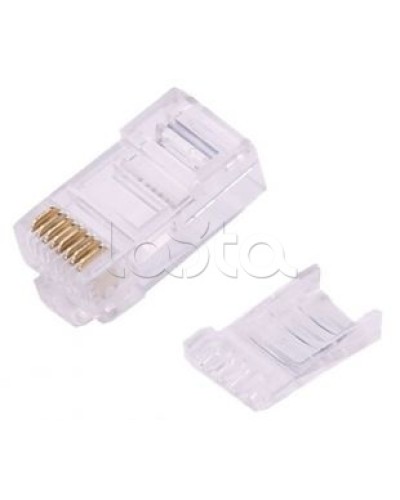 Штекер RJ45 (8P8C) CAT6 со вставкой LAZSO APJ15 в Первоуральске Коннекторы Pintop.ru