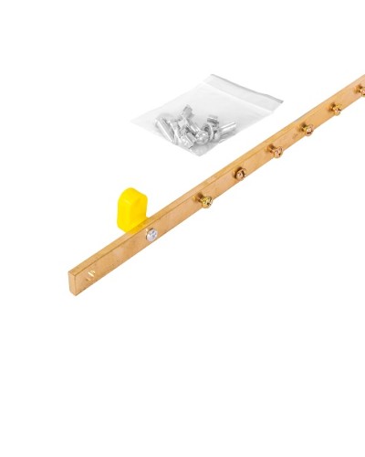 Панель заземления вертикальная ЦМО ПЗ-1000.200А в Первоуральске Аксессуары для стоек и шкафов Pintop.ru