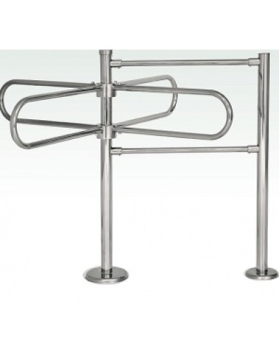 Турникет полуростовой Ростов-Дон Р31М лв ХРОМ в Первоуральске Турникеты Pintop.ru