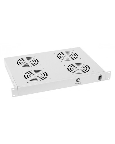 Панель вентиляционная с 4 вентиляторами Cabeus JG03 в Первоуральске Вентиляторные модули Pintop.ru