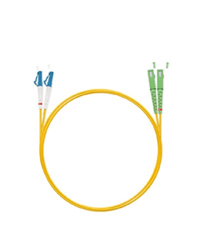 Шнур оптический simplex SC/APC-LC/UPC 9/125 sm 2м LSZH Cabeus FOP(s)-9-SC/APC-LC/UPC-2m в Первоуральске Патч-корды оптические Pintop.ru