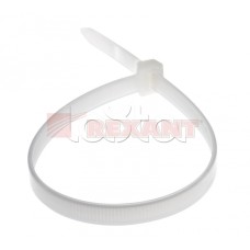 Хомут-стяжка нейлоновый 8х450 мм белый (100шт/уп) REXANT 07-0450-8
