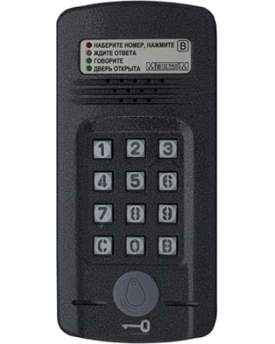 Антивандальный блок вызова Метаком МК2008.2-MFE Версия 2 в Первоуральске Блоки вызова многоабонентные Pintop.ru