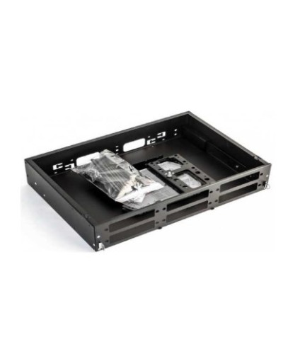 Бокс оптический универсальный 19 Hyperline FO-19V-2U-6xSLT-W130H30-48UN-BK в Первоуральске Коммутационные изделия Pintop.ru
