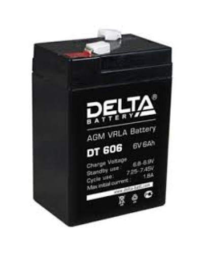 Аккумулятор свинцово-кислотный Delta DT 606 в Первоуральске Электротехническое оборудование Pintop.ru