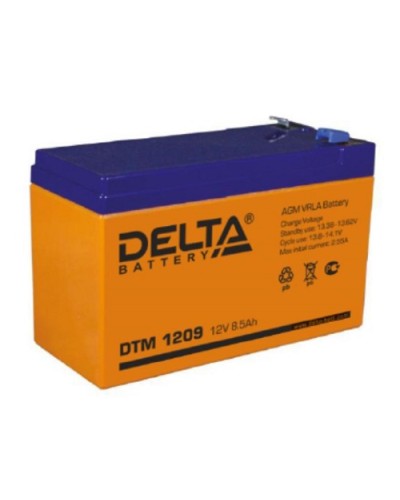Аккумулятор свинцово-кислотный Delta DTM 1209 в Первоуральске Электротехническое оборудование Pintop.ru