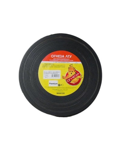 Лента термоуплотнительная Огнеза ЛТУ 1,5*20, рулон 35 пог.м. (премиум) в Первоуральске Дополнительное оборудование пожаротушения Pintop.ru