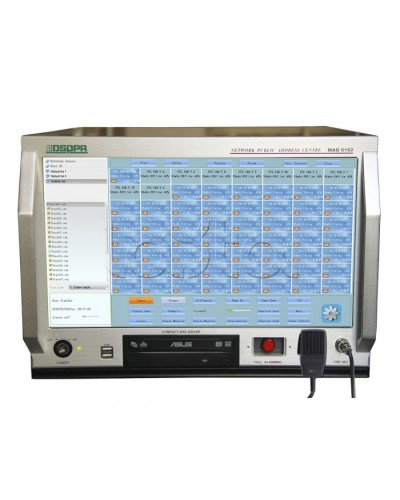 Блок управления центральный DSPPA MAG-6182 в Первоуральске Система оповещения и трансляции Dsppa Pintop.ru