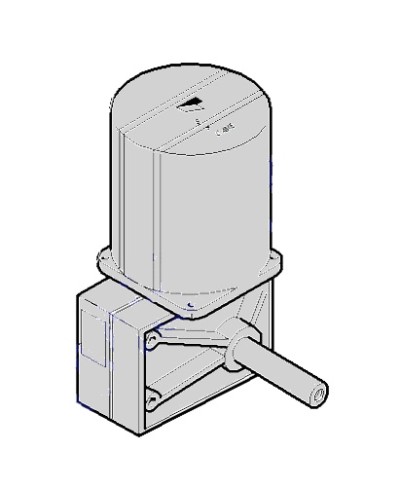 Моторедуктор CAT-X24 Came 119RIX024 в Первоуральске Запчасти для шлагбаумов и автоматики Pintop.ru