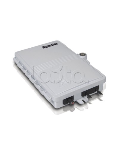 Бокс оптический настенный Hyperline FO-WBI-2A-GY в Первоуральске Кросс оптический Pintop.ru