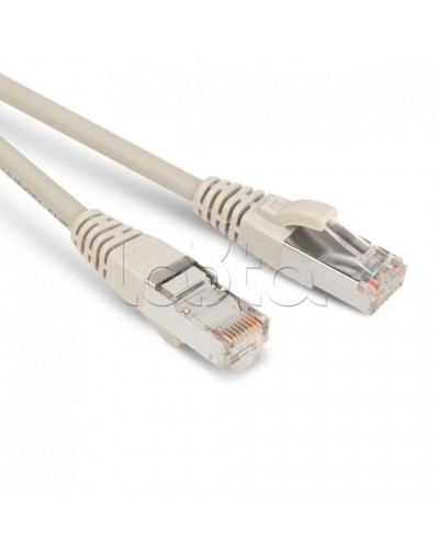 Патч-корд RJ45-RJ45, 4 пары, STP, кат.5е, LSZH (0.5м) Hyperline PC-LPM-STP-RJ45-RJ45-C5e-0.5M-LSZH-GY в Первоуральске Патчкорды (медные) Pintop.ru