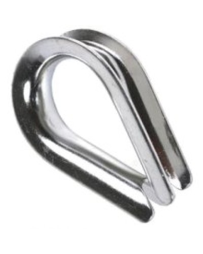 Коуш для троса D10 (DIN 6899) ПожТехКабель (890-302) в Первоуральске Трос и аксессуары Pintop.ru